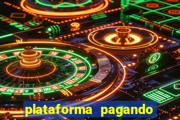 plataforma pagando no cadastro slots